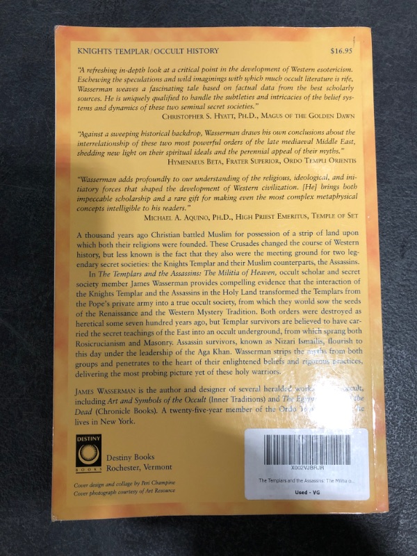 Photo 3 of The Templars and the Assassins: The Militia of Heaven Paperback – May 15, 2001
