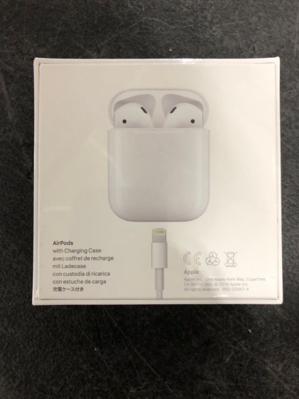 Photo 4 of Apple AirPods (2nd Generation)
BRAND NEW. OPENED FOR PHOTOS.
