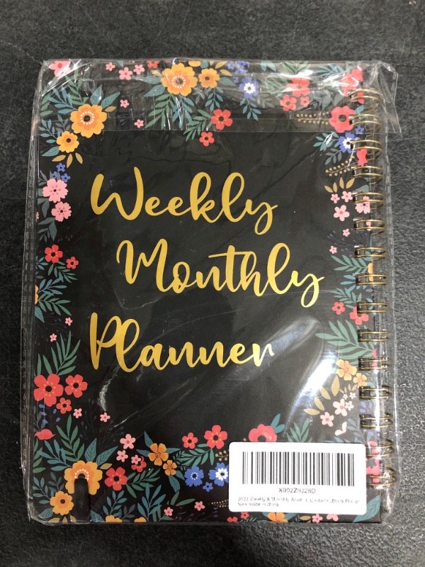 Photo 2 of WEEKLY & MONTHLY PLANNER 2022. 