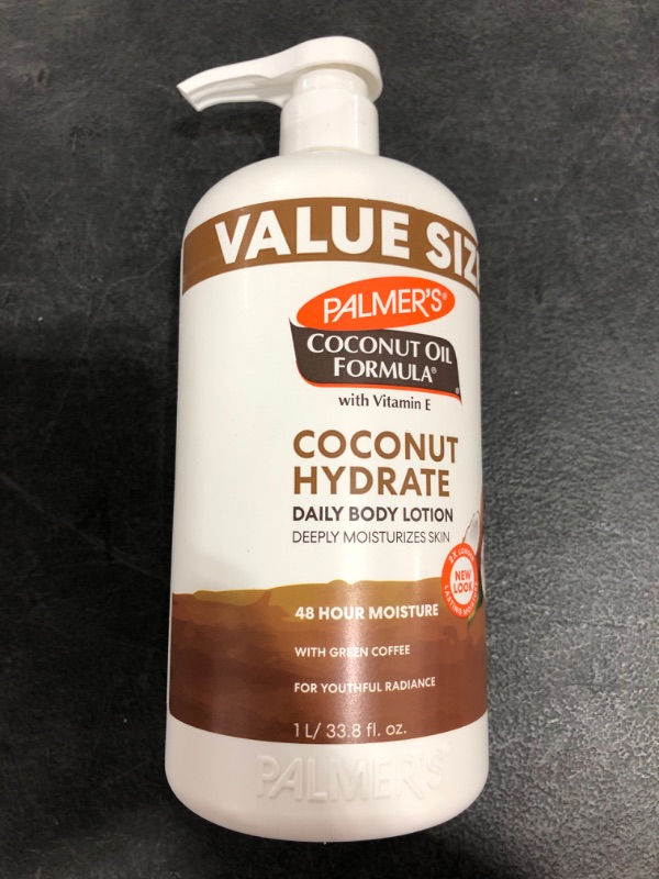 Photo 3 of Palmer's Coconut Oil Formula Body Lotion with Green Coffee Extract, Value Size, 33.8 Ounce
