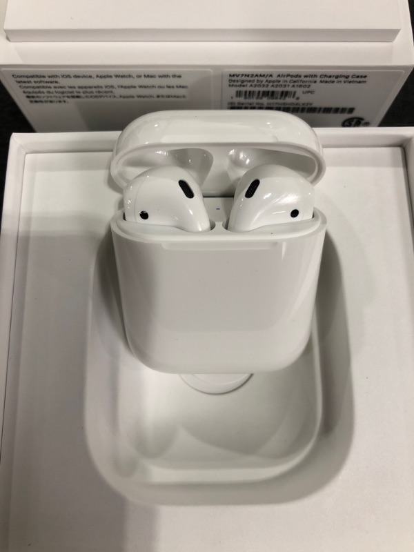 Photo 5 of Apple AirPods (2nd Generation)
BRAND NEW. OPENED FOR PHOTOS.