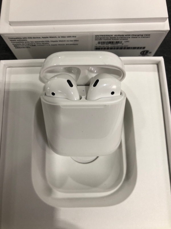 Photo 5 of Apple AirPods (2nd Generation)
BRAND NEW. OPENED FOR PHOTOS.