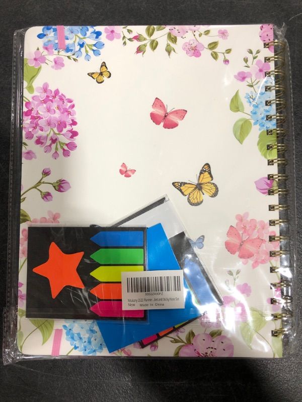 Photo 2 of NITUKANY 2022 PLANNER NOTEBOOK. BUTTERFLY DESIGN.