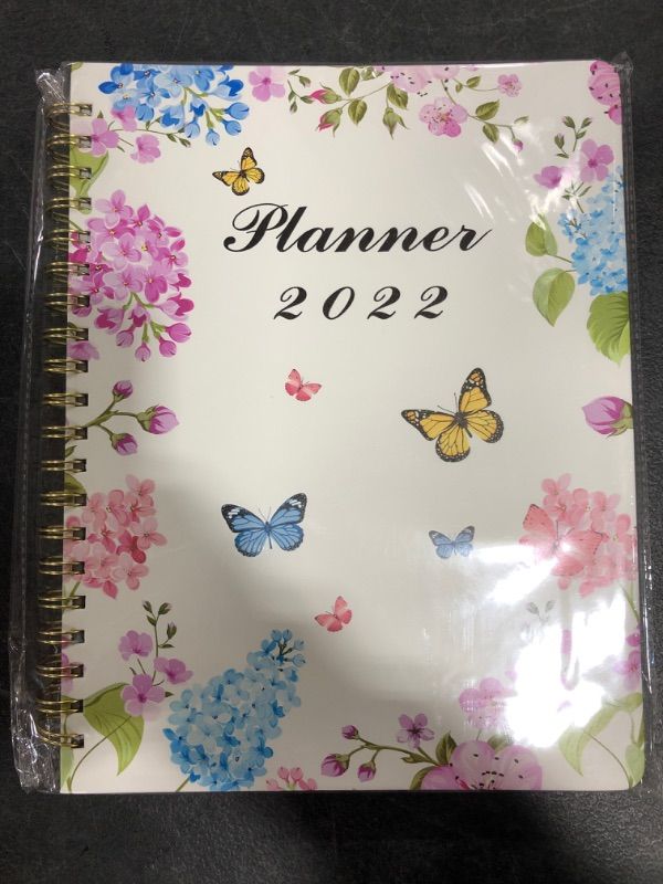 Photo 1 of NITUKANY 2022 PLANNER NOTEBOOK. BUTTERFLY DESIGN.