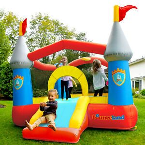 Photo 2 of Bounceland Kiddie Castle Bounce House with hoop
