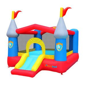 Photo 1 of Bounceland Kiddie Castle Bounce House with hoop
