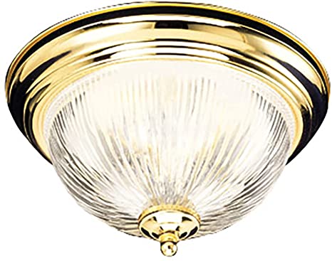 Photo 1 of Design House 503045 Millbridge 2 Light Ceiling Light, Polished Brass
