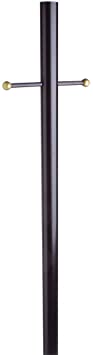 Photo 1 of Design House 501817 80-Inch Lamp Post, Black
