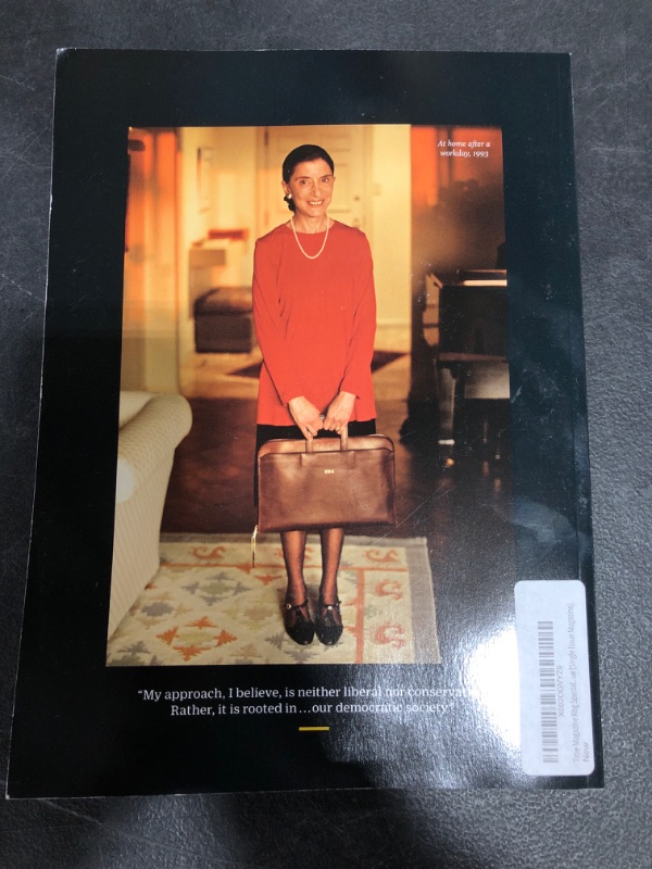 Photo 3 of TIME Ruth Bader Ginsburg: A Principled Life 1933-2020 Single Issue Magazine – September 25, 2020
USED.