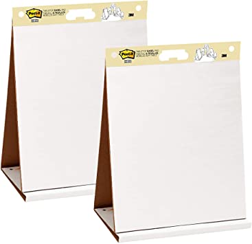 Photo 1 of Post-it Super Sticky Portable Tabletop Easel Pad, Great for Virtual Teachers and Students, 20x23 Inches, 20 Sheets,Pad, 2 Pads (563 VAD 2PK)
sliced paper