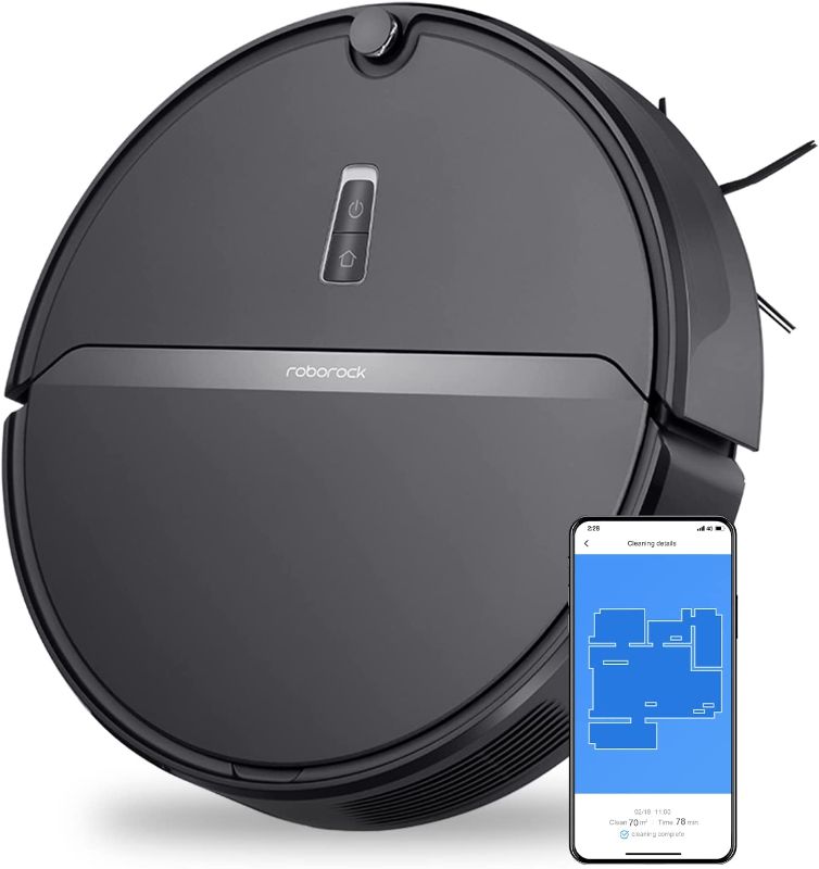 Photo 1 of roborock E4 Robot Vacuum Cleaner, Internal Route Plan with 2000Pa Strong Suction, 200min Runtime, Carpet Boost, APP Total Control Robotic Vacuum, Ideal for Pets and Larger Home, Works with Alexa HEAVY USE
