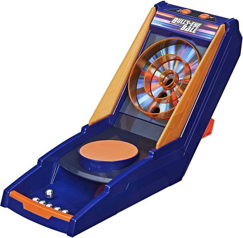 Photo 1 of Hasbro Gaming Bulls-Eye Ball Game for Kids Ages 8 and Up, Active Electronic Game for 1 or More Players, Features 5 Exciting Modes MISSING SOME BALLS
