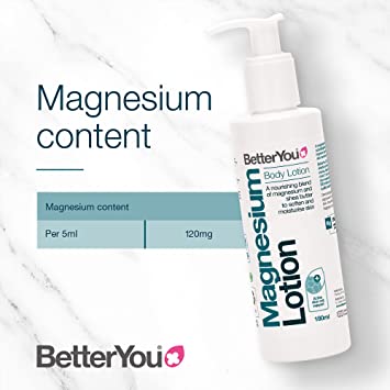 Photo 2 of BetterYou Natural Magnesium Skin Body Lotion 180ml

