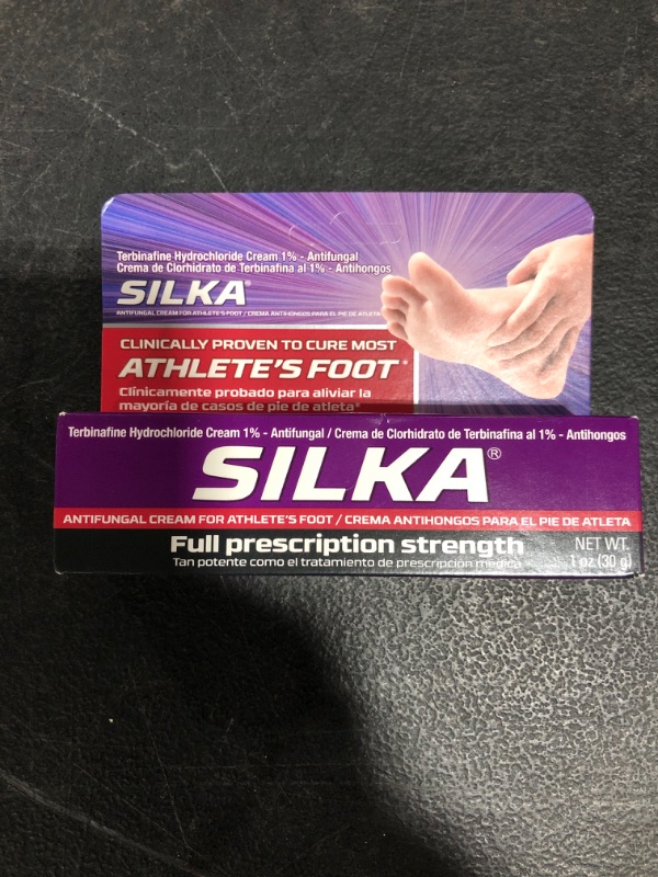 Photo 3 of SILKA Anti-Fungal Cream, Clinical Anti-Fungus Foot Treatment, Fluid, 1 Oz
