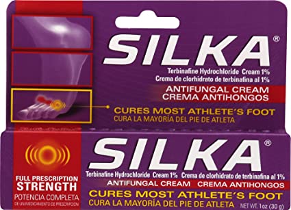 Photo 1 of SILKA Anti-Fungal Cream, Clinical Anti-Fungus Foot Treatment, Fluid, 1 Oz
