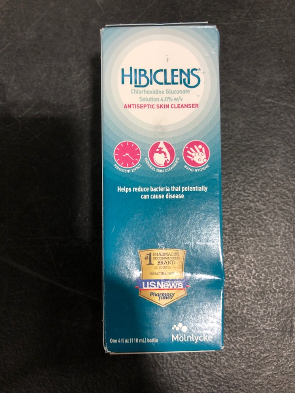 Photo 3 of Hibiclens – Antimicrobial and Antiseptic Soap and Skin Cleanser – 4 oz – for Home and Hospital – 4% CHG
02/2022.