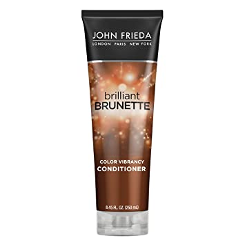 Photo 1 of John Frieda Brilliant Brunette Shine Release Moisturizing Conditioner for All Shades - 8.45 oz.
