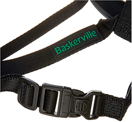 Photo 2 of BASKERVILLE Ultra Dog Muzzle- Black Size 5, Perfect for Large Dogs, Prevents Chewing and Biting, Basket allows Panting and Drinking-Comfortable, Humane, Adjustable, Lightweight, Durable
