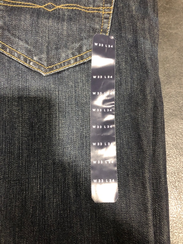 Photo 6 of Lucky Brand Men's 410 Athletic Fit Jean
SIZE 33X34