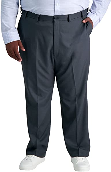 Photo 1 of Haggar Men's Cool 18 Pro Classic Fit Flat Front Pant - Regular and Big & Tall Sizes
SIZE 40X32.