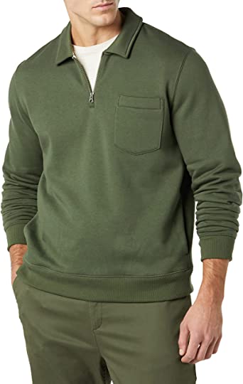 Photo 1 of Amazon Aware Men's Fleece Half Zip Sweatshirt
SIZE SMALL.