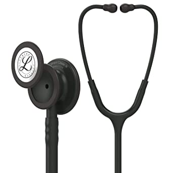 Photo 1 of 3M Littmann Classic III Monitoring Stethoscope, Black Edition Chestpiece, Black Tube, 27 inch, 5803
