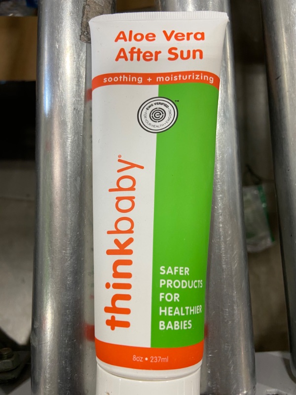 Photo 1 of Thinkbaby Aloe Vera After Sun Relief Gel - EWG Verified Natural After Sun Skincare for Face & Body - Hydrating, Soothing, Moisturizing Sunburn Solution...
