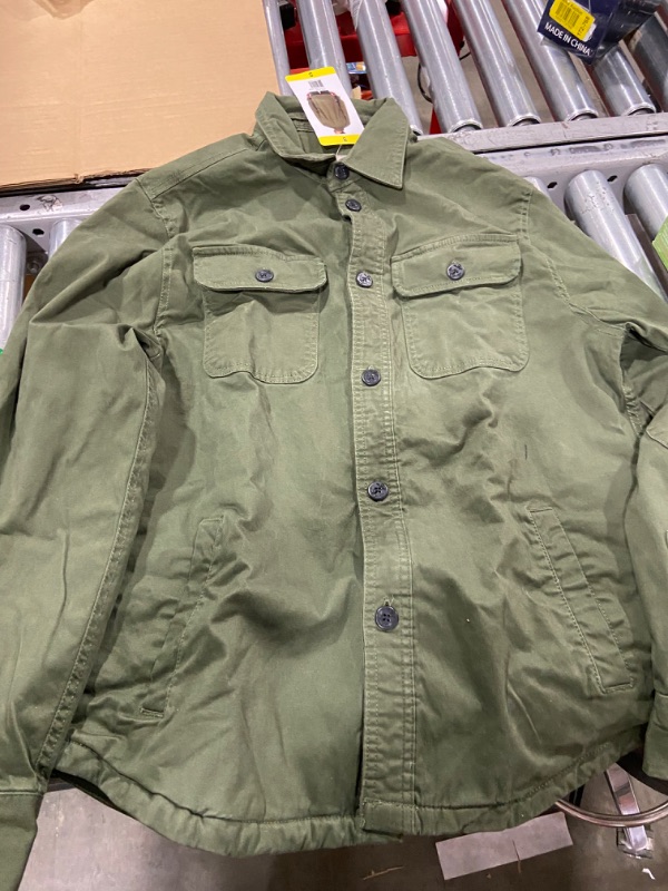 Photo 1 of Mens (S) Green Military Jacket