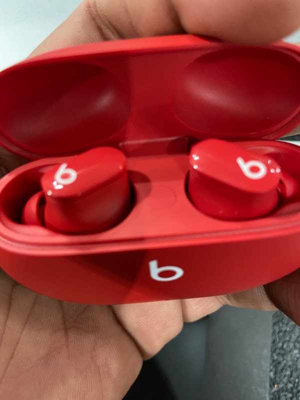 Photo 2 of Beats Studio Buds – True Wireless Noise Cancelling Earphones – Beats Red
