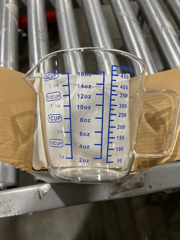 Photo 1 of 2 CUPS/500mL Measuring Cup GLASS