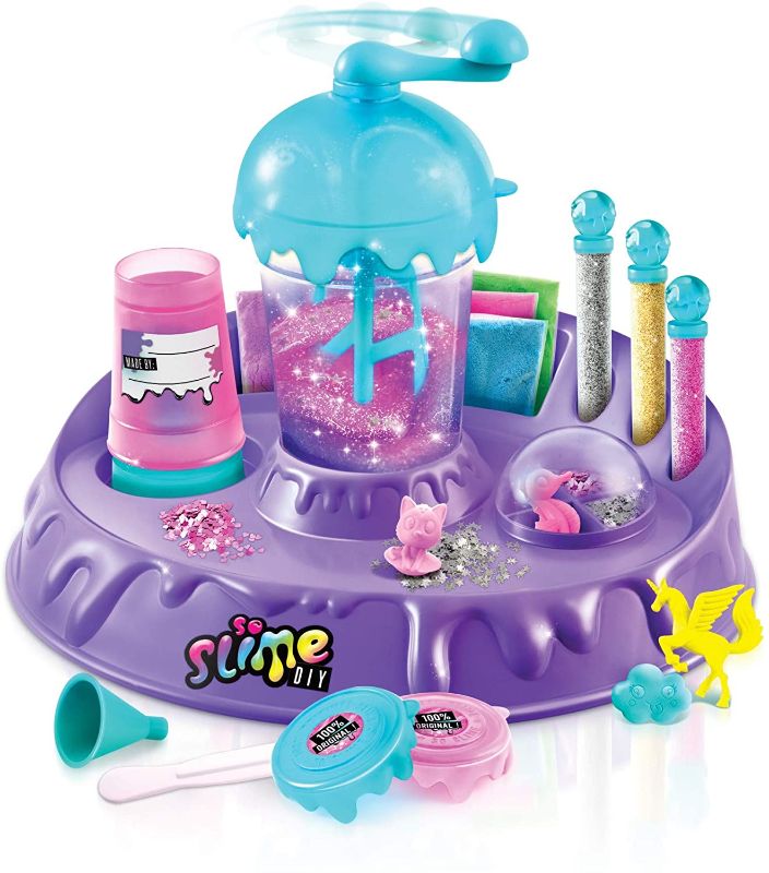 Photo 1 of Canal Toys - So Slime DIY - Slime Factory - Make your own 10 Slimes Just add water No glue, no mess Multi, 13.5" x 3.15" x 12.25"
