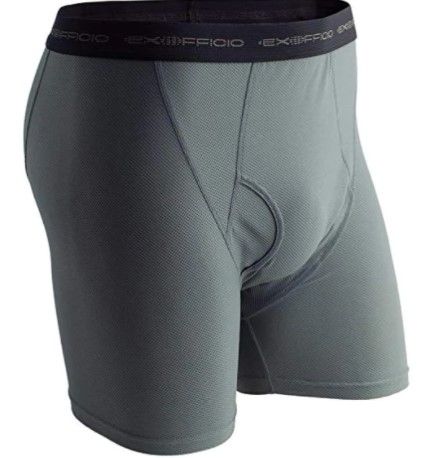 Photo 1 of ExOfficio Men's Give-N-Go Boxer, Charcoal, SM
