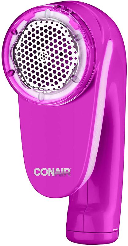 Photo 1 of Conair Battery Operated Fabric Defuzzer/Shaver, Pink
