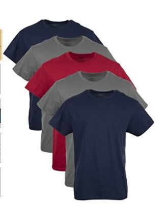 Photo 1 of Gildan Men's Crew T-Shirts, Multipack, 2XL
