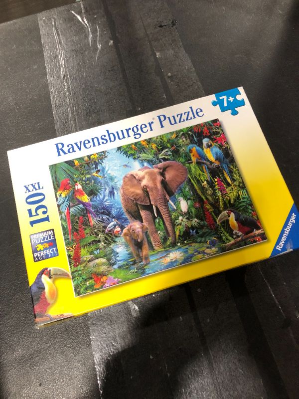 Photo 2 of Ravensburger 12901 Safari Animals 150 Piece Puzzle for Kids - Every Piece is Unique, Pieces Fit Together Perfectly
