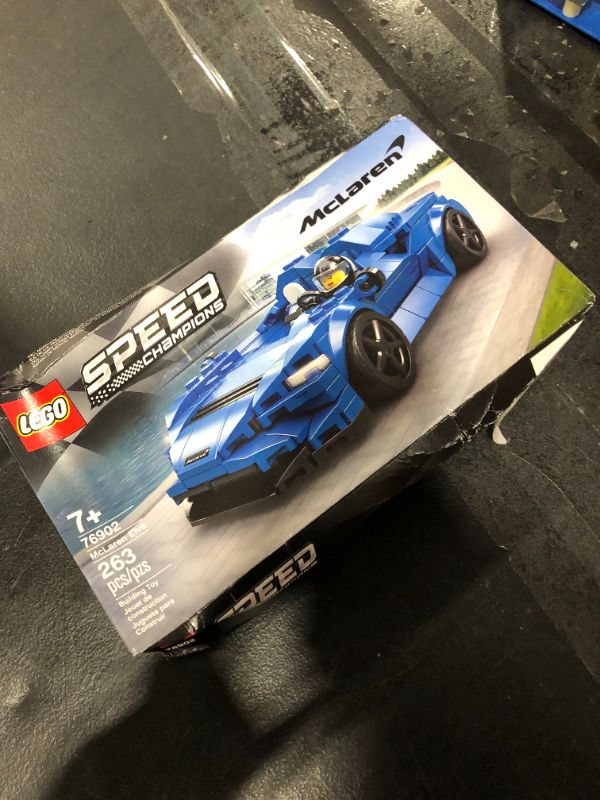 Photo 3 of LEGO Speed Champions McLaren Elva 76902 Building Kit; Top Toy Car; Cool Toy for Kids; New 2021 (263 Pieces)
