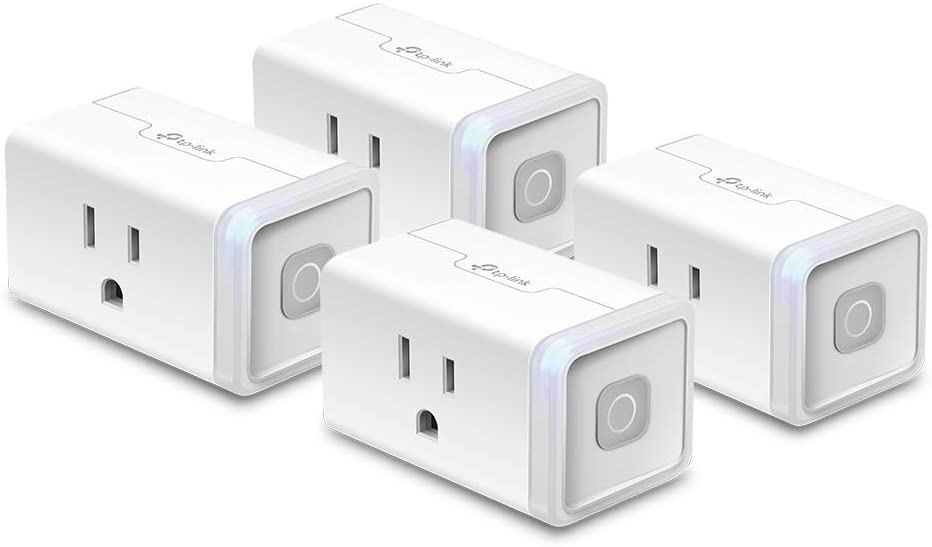 Photo 1 of Kasa Smart Plug HS103P4, Smart Home Wi-Fi Outlet Works with Alexa, Echo, Google Home & IFTTT, No Hub Required, Remote Control, 15 Amp, UL Certified, 4-Pack, White
