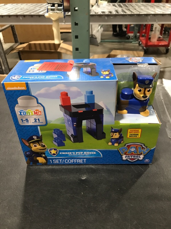 Photo 2 of Paw Patrol - IONIX Jr. - Chase’s Pup House - Building Block Set
