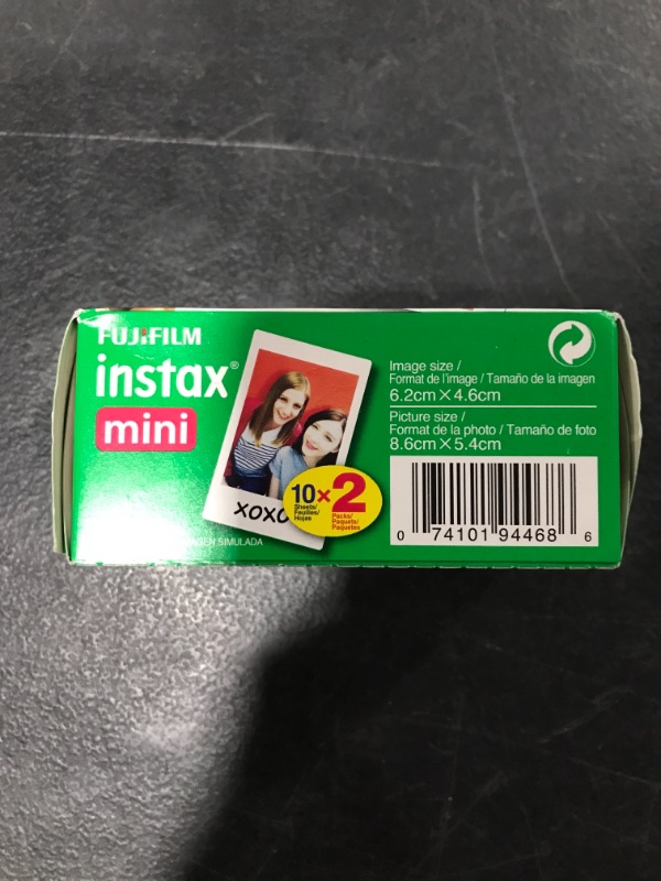 Photo 3 of Fujifilm Instax Mini Instant Film Twin Pack (White)
