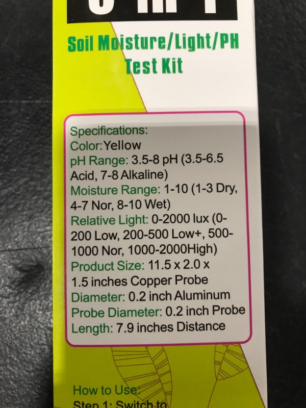 Photo 2 of HALF DOME SOIL MOISTURE TEST KIT.