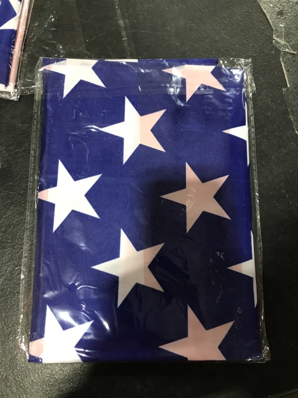 Photo 4 of AMERICAN FLAG 5FT. WITH STICKER KIT. PACK OF 5 FLAGS.