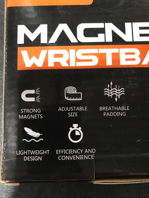 Photo 3 of MAGNETIC WRISTBAND WITH BREATHABLE PADDING.