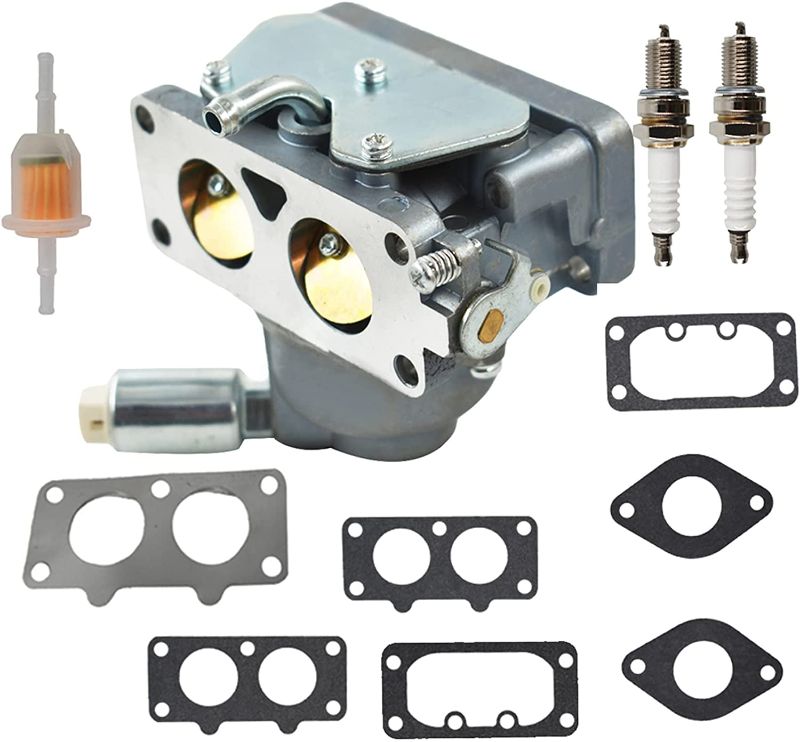 Photo 1 of 799230 Carburetor replacement for John Deere L111 L118 L120 LA120 LA130 LA135 LA140 LA145 LA150 replacement for Briggs & Stratton 791230 799230 699709 499804 Toro Carburetor
