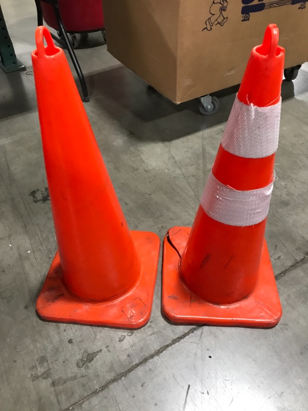 Photo 1 of 2 Orange Traffic Cones 