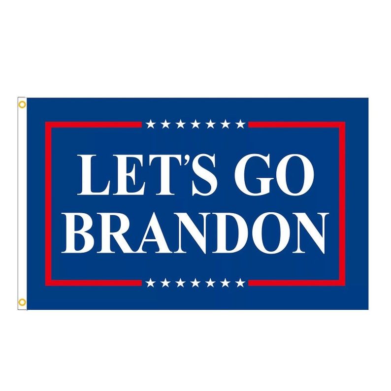 Photo 1 of 3x5 ft Let’s go Brandon flag,2pc
