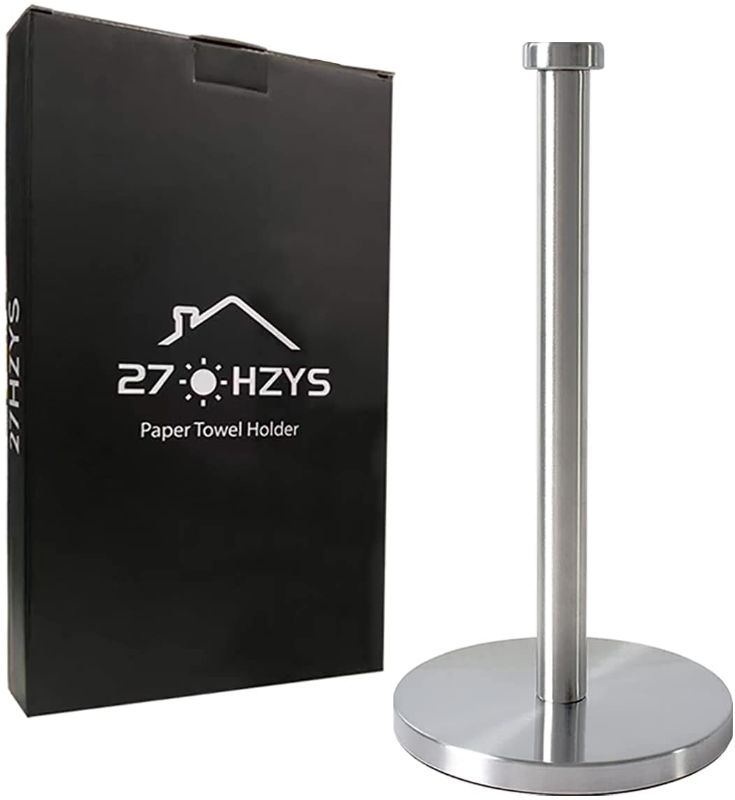 Photo 1 of  Stainless Steel Paper Towel Holder with Base Vertical Design
