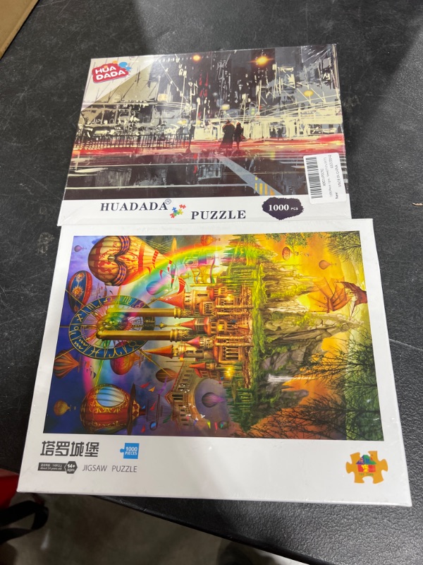 Photo 1 of 2pack of Jigsaw Puzzle, 1000 Pieces.