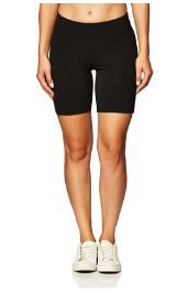 Photo 1 of Hanes Women's Stretch Jersey Bike Short, Small 
