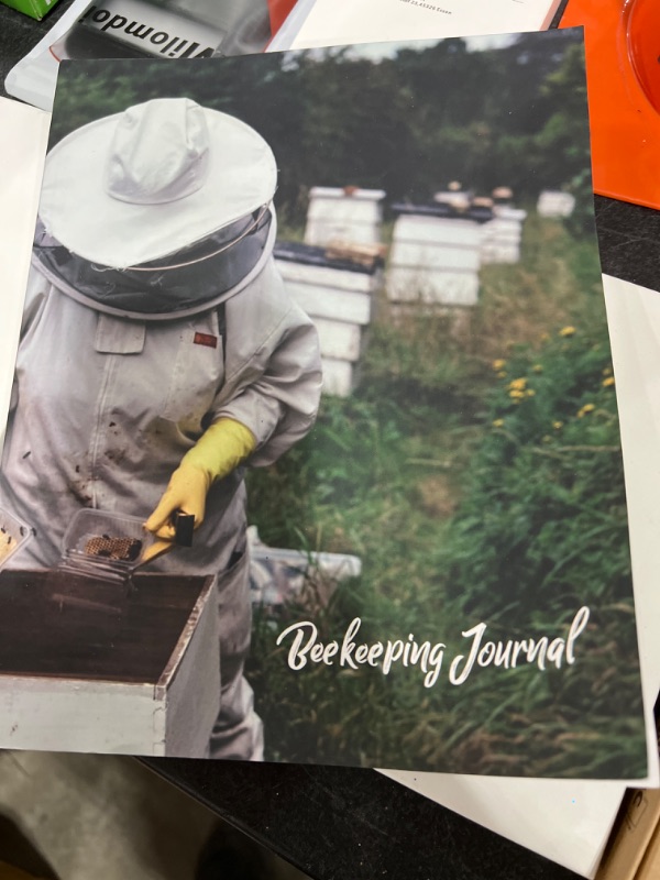 Photo 2 of Beekeeping Journal: Beekeepers Inspection Notebook, Track & Log Bee Hive, Honey Bee Record Keeping Book, Beekeeper Helpful Gift Paperback
