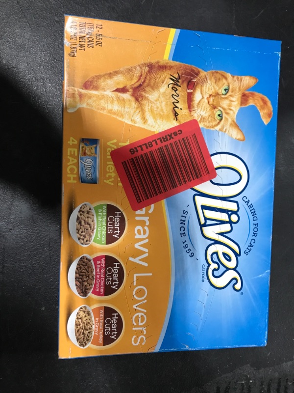 Photo 2 of 9 Lives 12 Count 5.5 Oz Gravy Lovers Variety Pack Cat Food
exo 05/22/2022